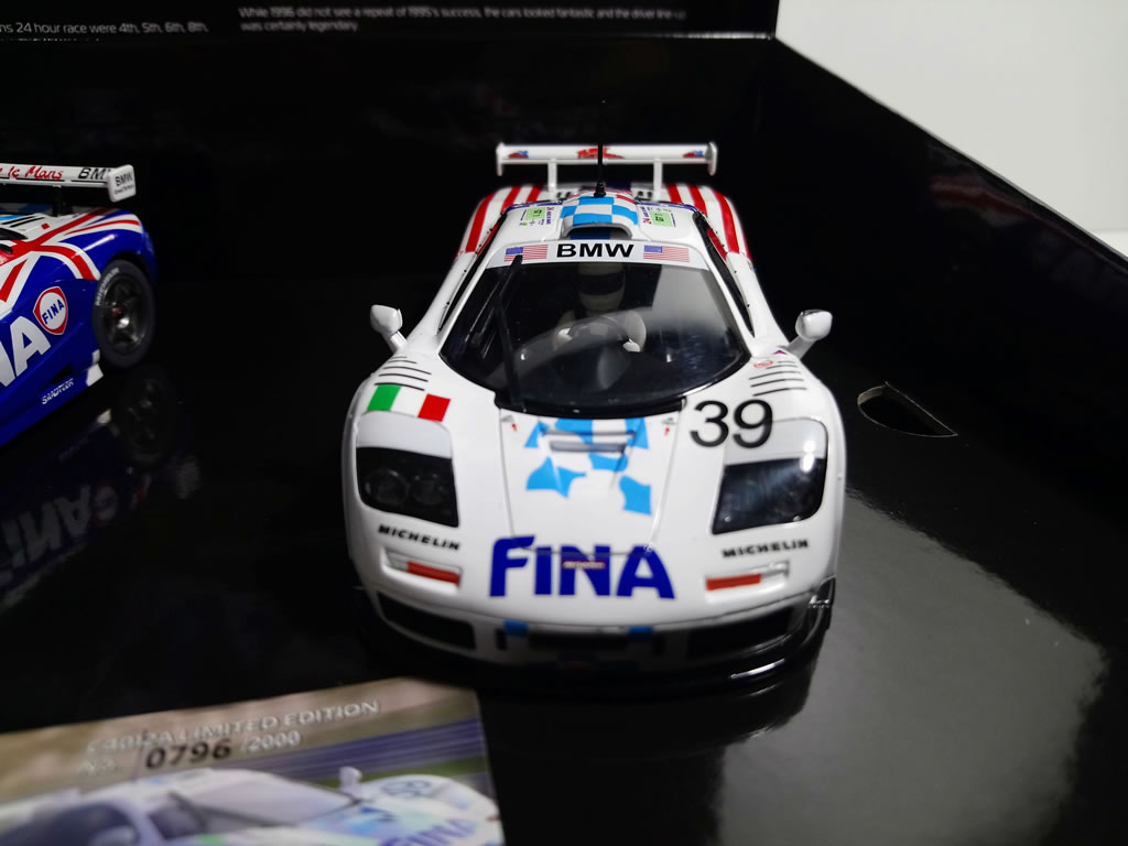 McLaren F1 GTR Le Mans 1996 Twin Pack N°38 et N°39 - C4012A - Scalextric DPR 132 - EL 2000 Exemplaires – Image 11