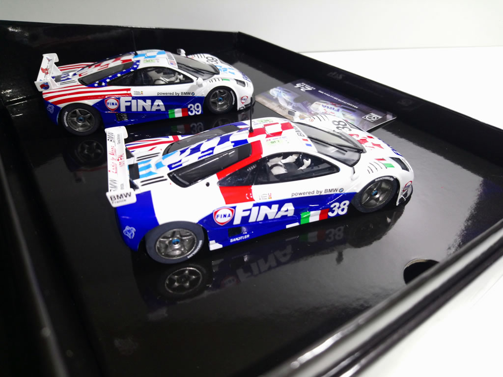 McLaren F1 GTR Le Mans 1996 Twin Pack N°38 et N°39 - C4012A - Scalextric DPR 132 - EL 2000 Exemplaires – Image 16