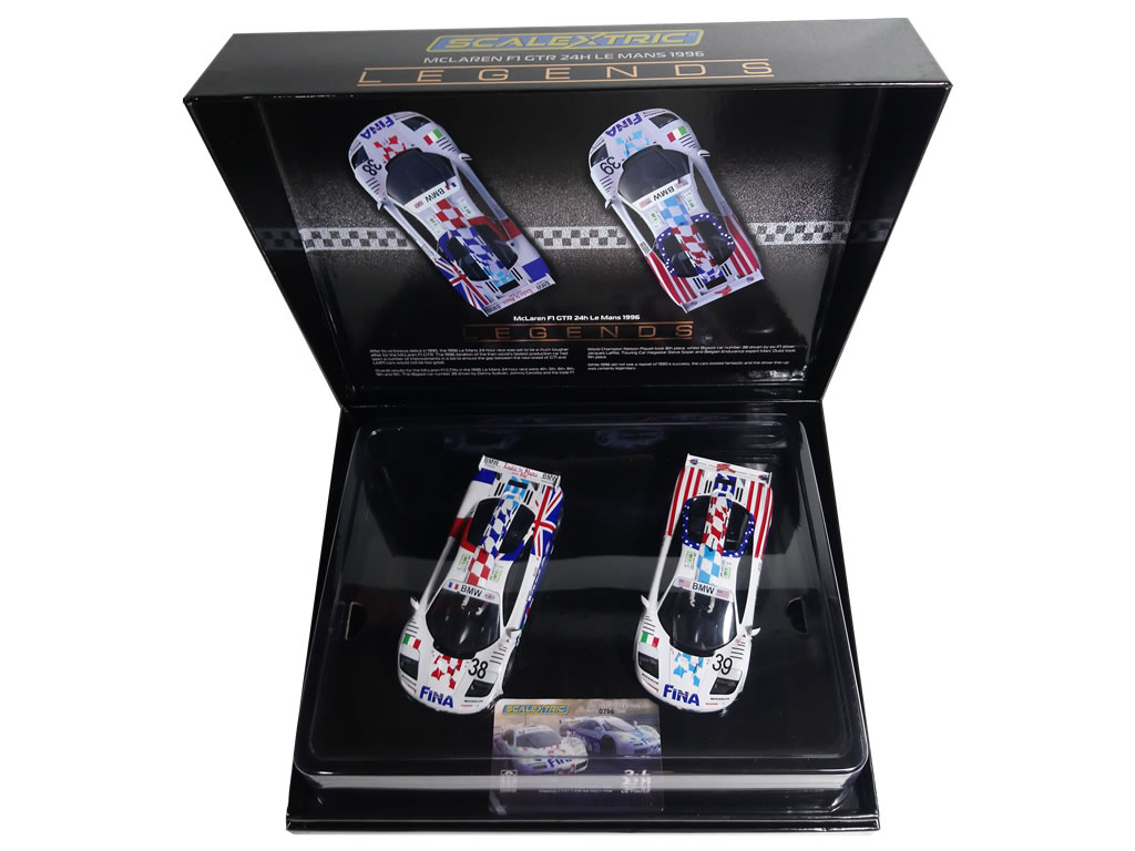 McLaren F1 GTR Le Mans 1996 Twin Pack N°38 et N°39 - C4012A - Scalextric DPR 132 - EL 2000 Exemplaires – Image 21