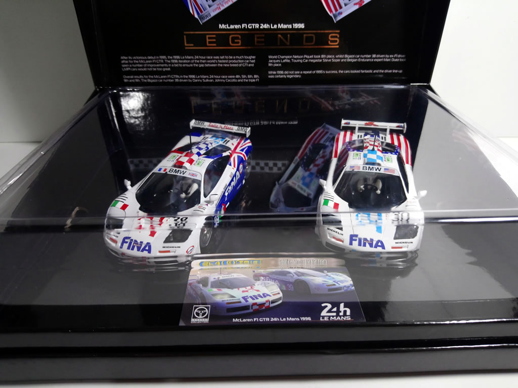 McLaren F1 GTR Le Mans 1996 Twin Pack N°38 et N°39 - C4012A - Scalextric DPR 132 - EL 2000 Exemplaires – Image 22
