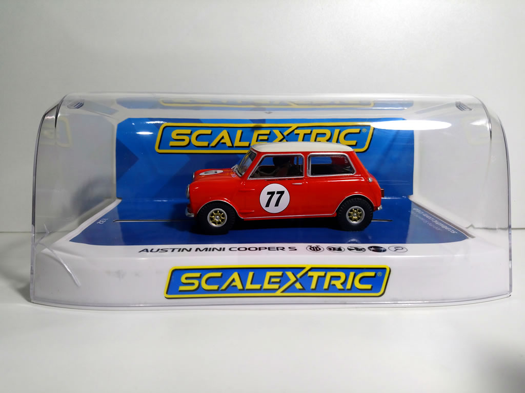 Mini Austin Mini Cooper S Andrew & Mike Jordan 2019 N°77 - C4154 - Scalextric Analogique – Image 2