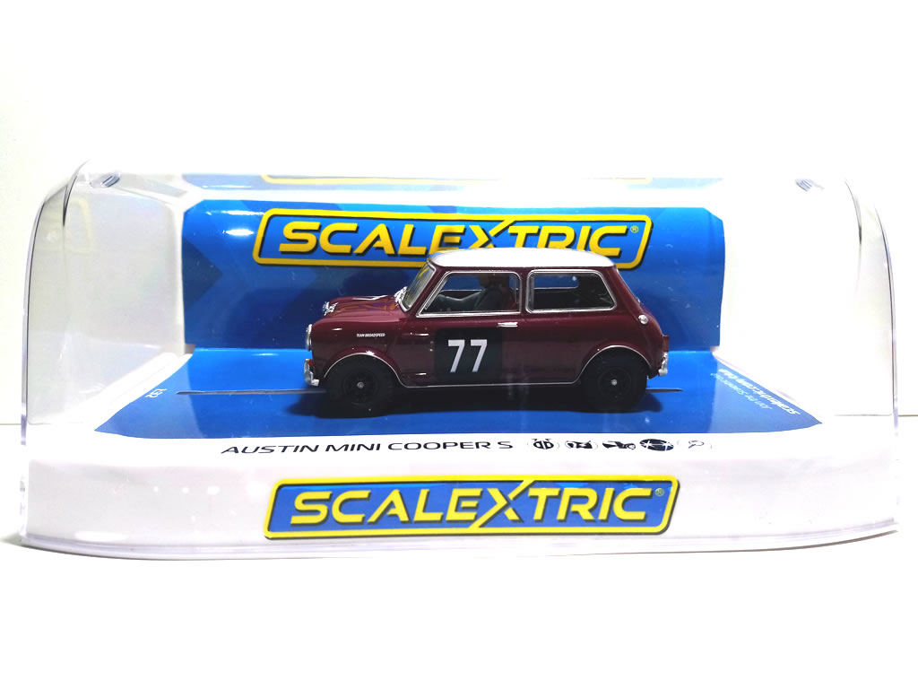 Mini Austin Mini Cooper S Broadspeed N°77 - C4238 - Scalextric Analogique – Image 2