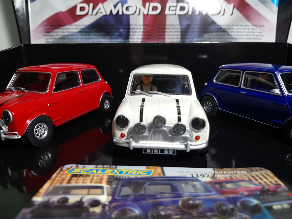 Mini Diamond Triple Pack - C4030A - Scalextric Analogique - EL 2000 Exemplaires – Image 5