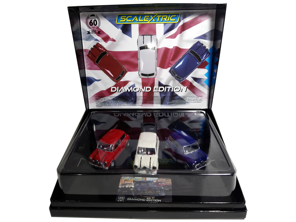 Mini Diamond Triple Pack - C4030A - Scalextric Analogique - EL 2000 Exemplaires – Image 12