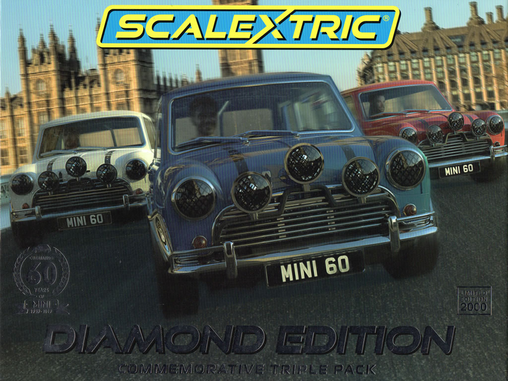 Mini Diamond Triple Pack - C4030A - Scalextric Analogique - EL 2000 Exemplaires – Image 14