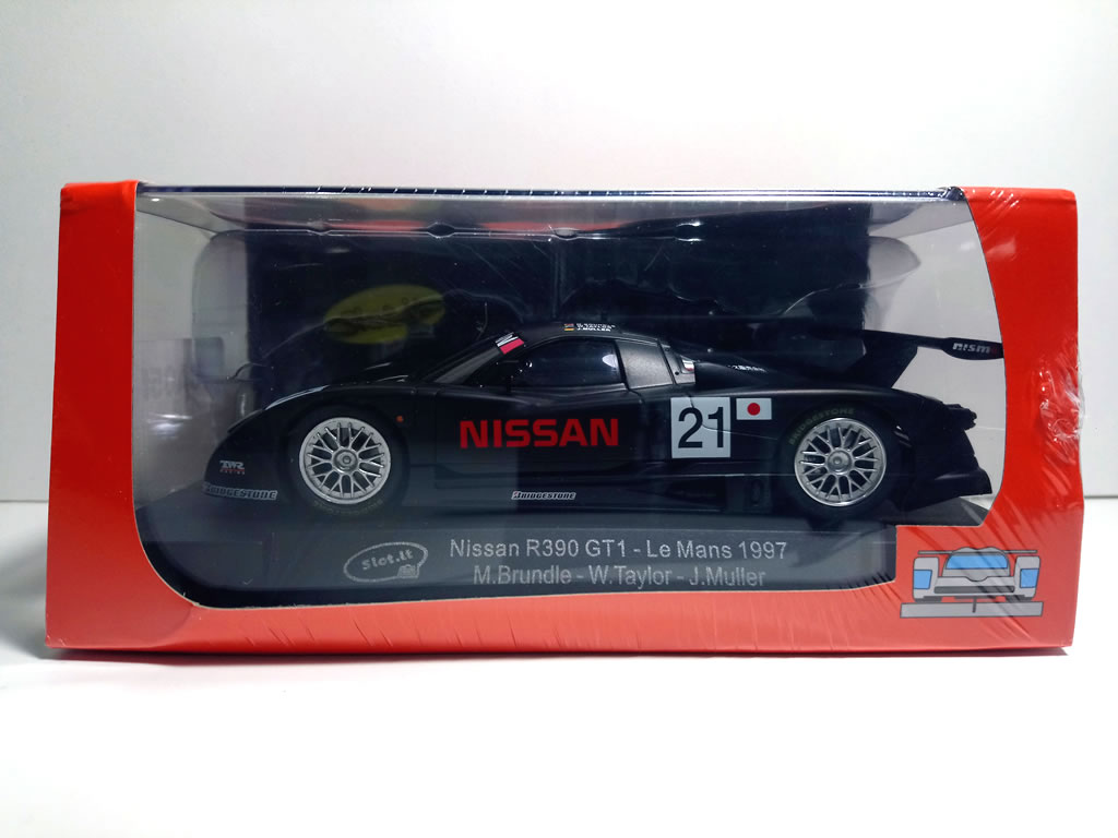 Nissan R390 GT1 N°21 Test Le Mans 1997 - CA05f - Slot.it Convertible – Image 2