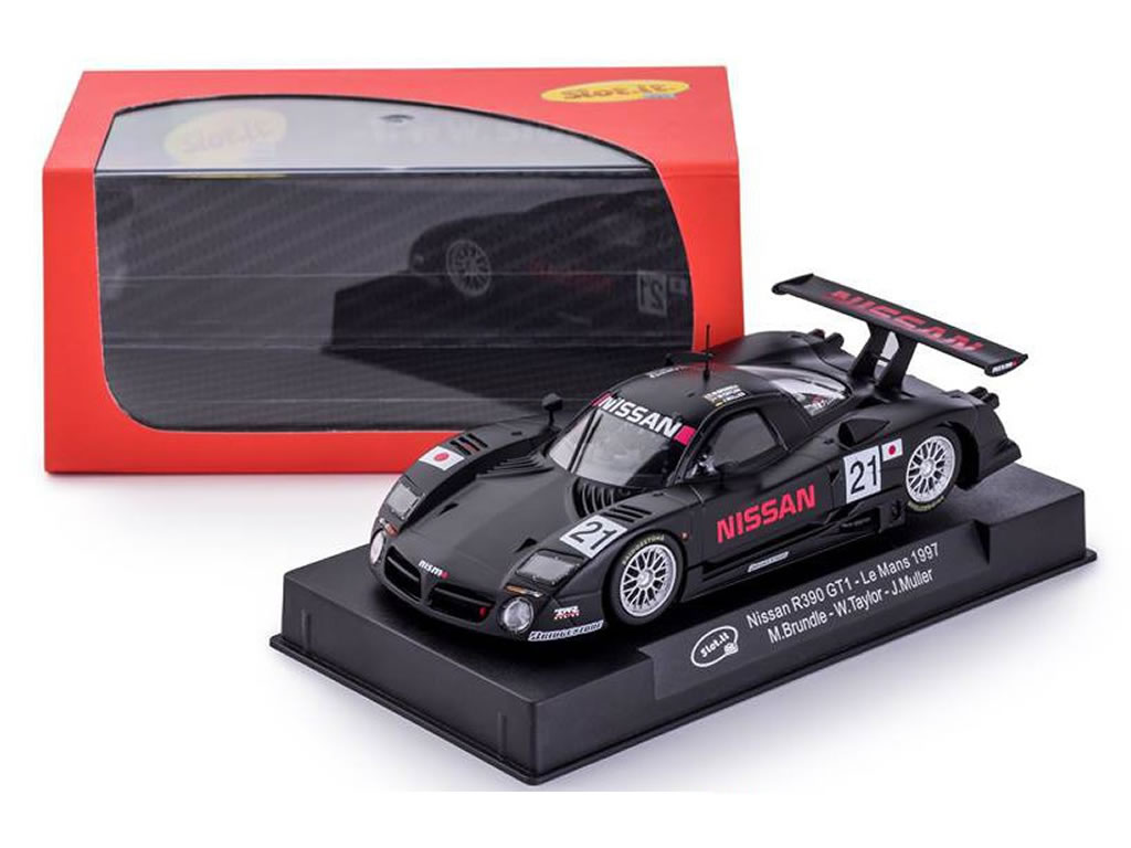 Nissan R390 GT1 N°21 Test Le Mans 1997 - CA05f - Slot.it Convertible – Image 3