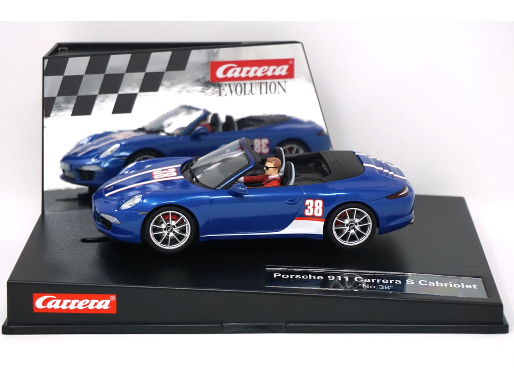Porsche 911 Carrera S Cabriolet N°38 - 27550 - Carrera Evolution – Image 3