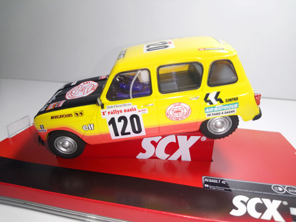 Renault 4L 1979 Dakar N°120 - A10160X300 - SCX Analogique - 01 – Image 4