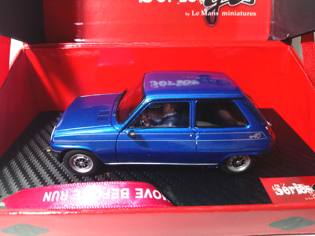 Renault 5 Alpine Bleue - GTS132002 - Le Mans Miniatures Convertible – Image 4