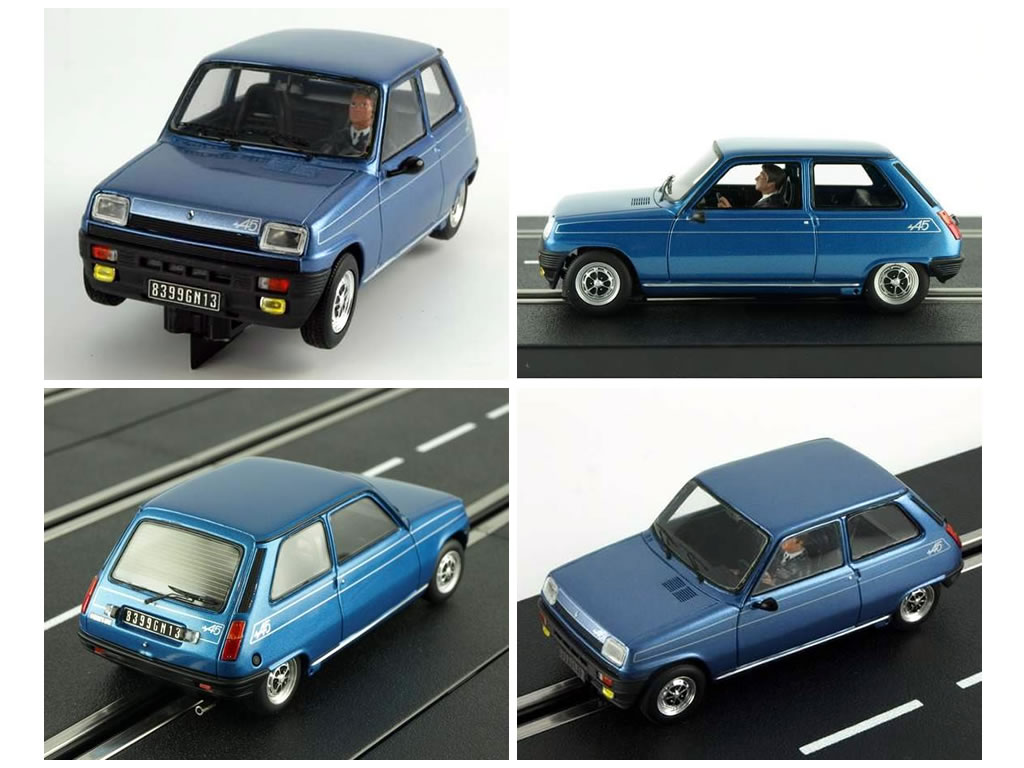 Renault 5 Alpine Bleue - GTS132002 - Le Mans Miniatures Convertible – Image 7