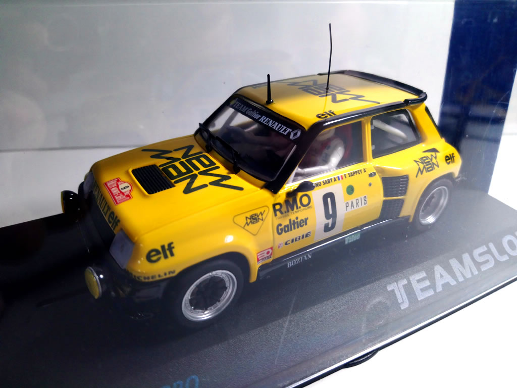 Renault 5 Turbo N°9 New Man - PDV01011805 - TEAMSLOT Analogique – Image 4