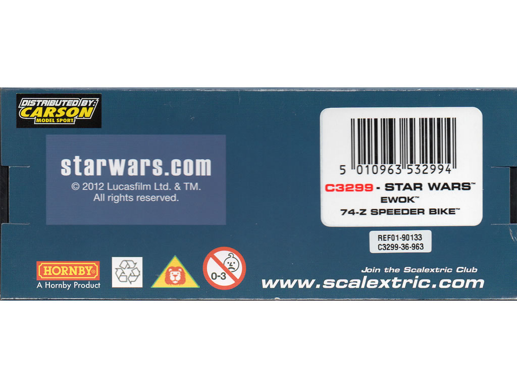 Star Wars EWOK 74-Z Speeder Bike - C3299 - Scalextric Analogique – Image 20