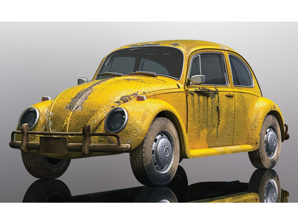 Volkswagen Beetle Rusty Yellow - C4045 - Scalextric DPR 132 – Image 13