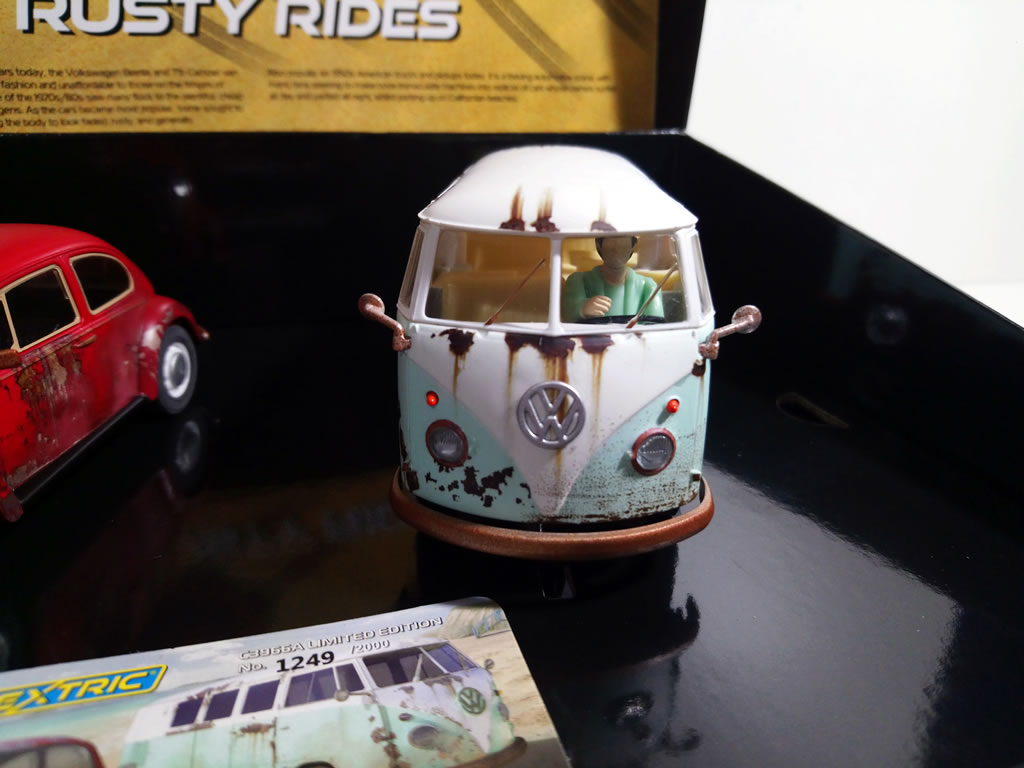 Volkswagen Rusty Rides Beetle & T1B Camper Van - C3966A - Scalextric DPR 132 - EL 2000 Exemplaires – Image 4