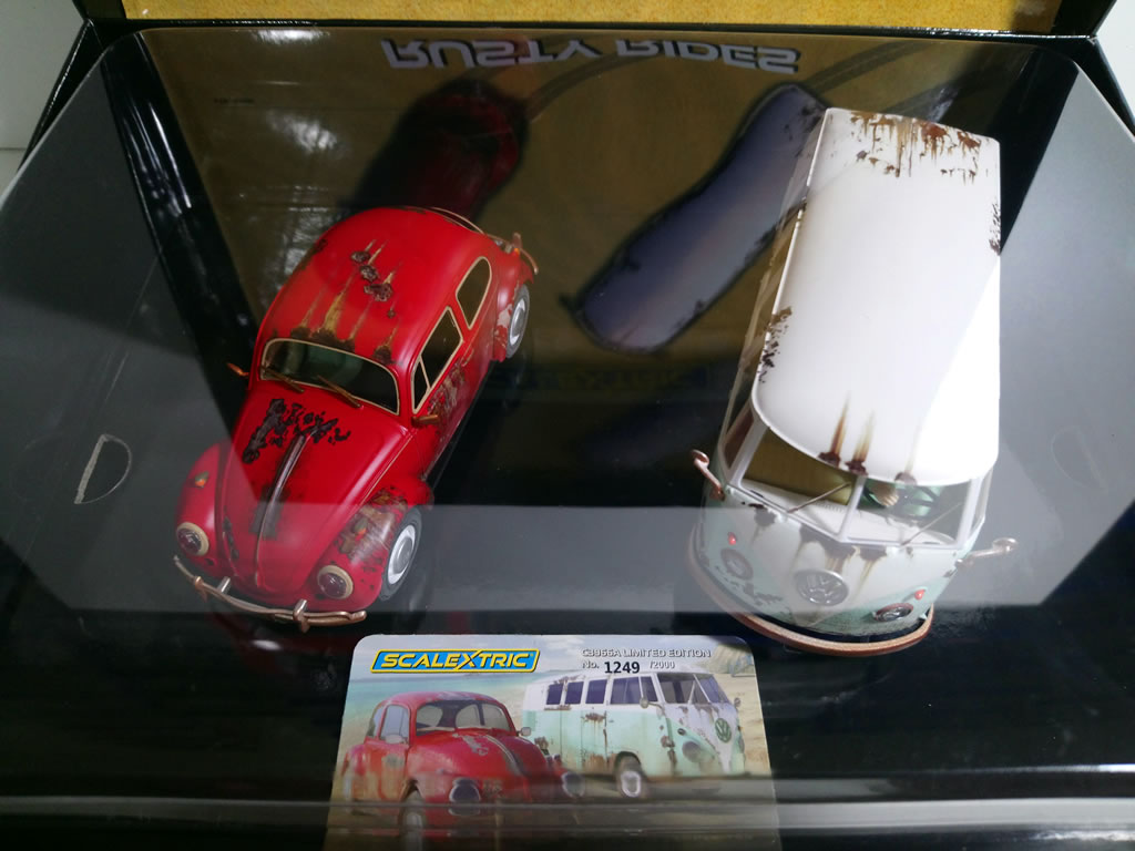 Volkswagen Rusty Rides Beetle & T1B Camper Van - C3966A - Scalextric DPR 132 - EL 2000 Exemplaires – Image 18