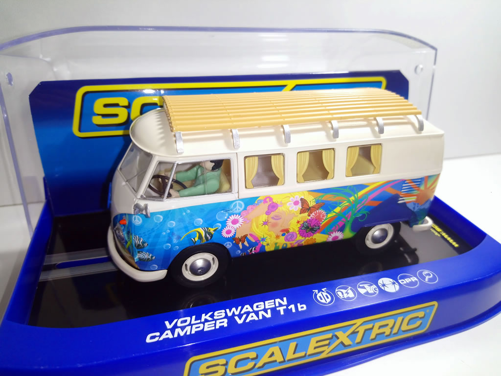 Volkswagen Van Camper Van Type 1b Hippie Camper - C3761 - Scalextric DPR 132 – Image 4