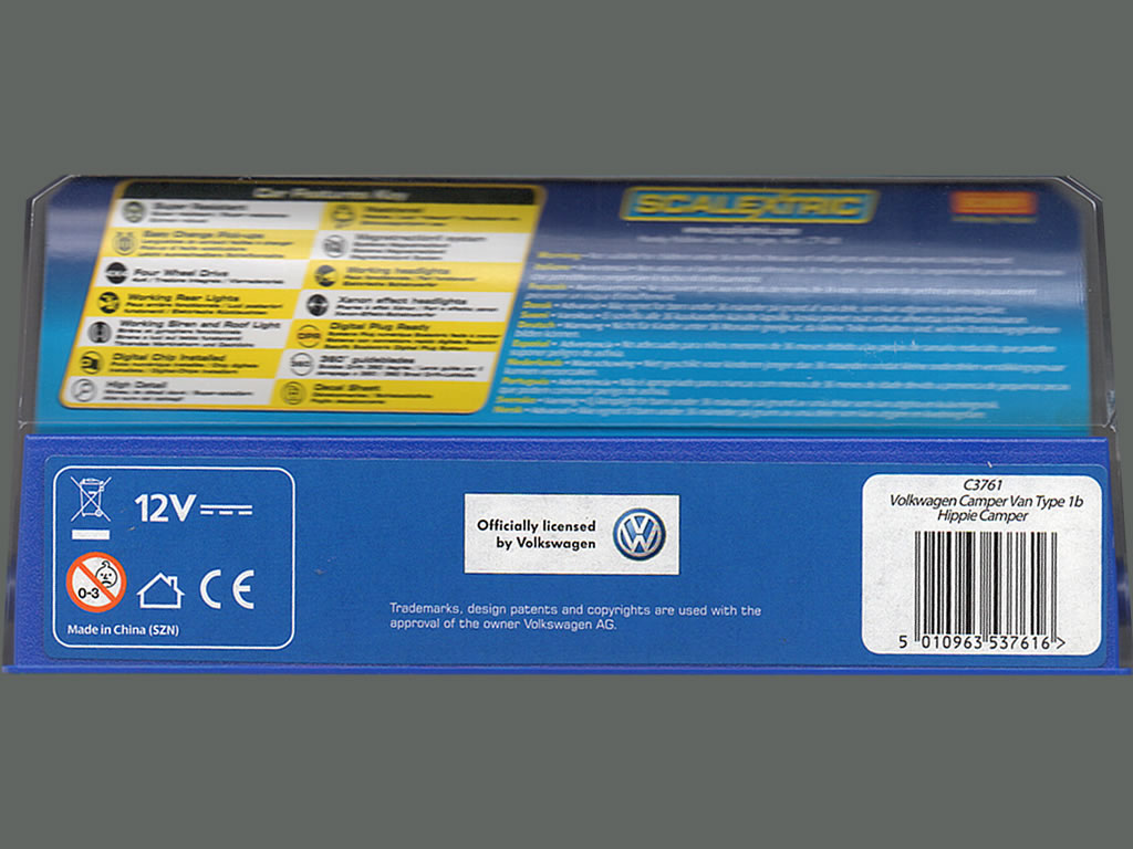 Volkswagen Van Camper Van Type 1b Hippie Camper - C3761 - Scalextric DPR 132 – Image 10