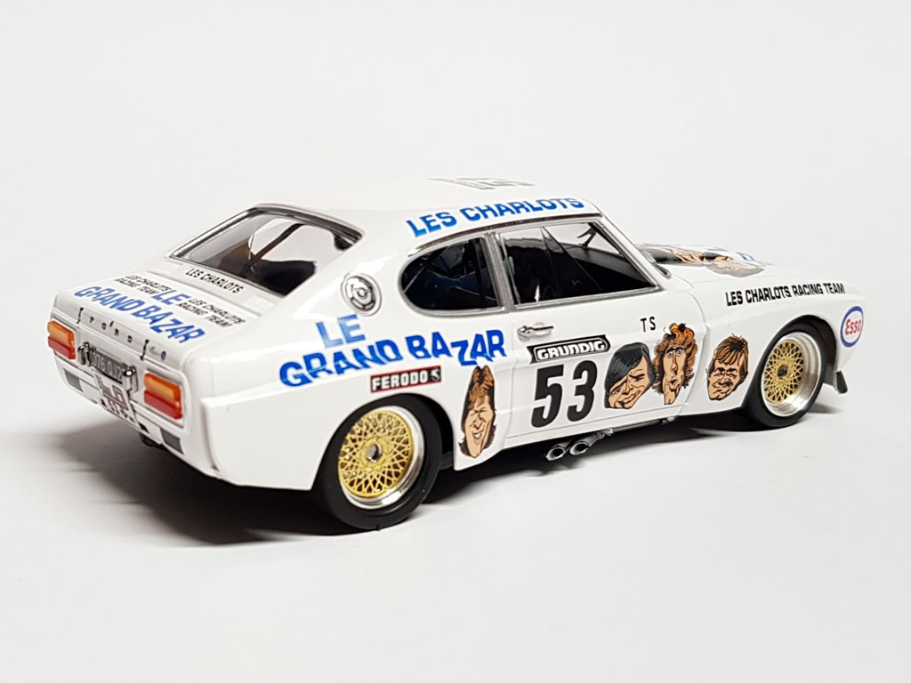 Ford Capri 2600 LV Tour de France 1973 N°53 Rouget Circuit - 00407 - SRC Convertible - EL 415 Exemplaires – Image 3