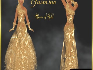 Yasmine Queen of Gold - Lillous Designs